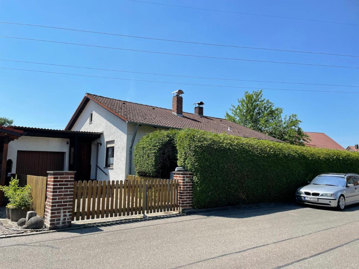 Bungalow In Ruhiger Siedlung Mit Stellplatz ลันด์สฮูท ภายนอก รูปภาพ